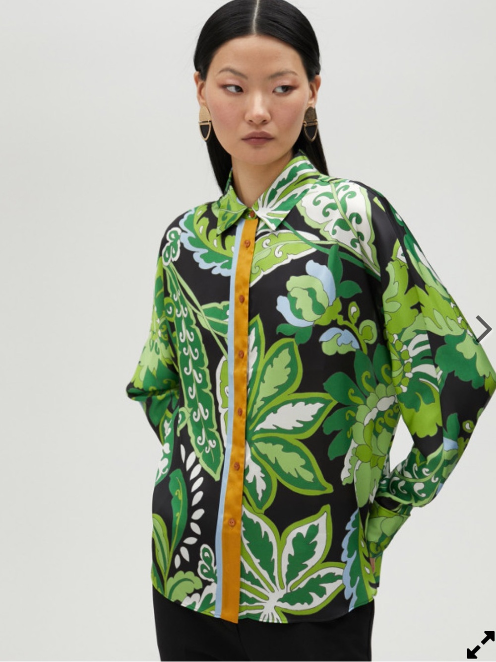 Lola Casademunt PAISLEY PRINT SHIRT